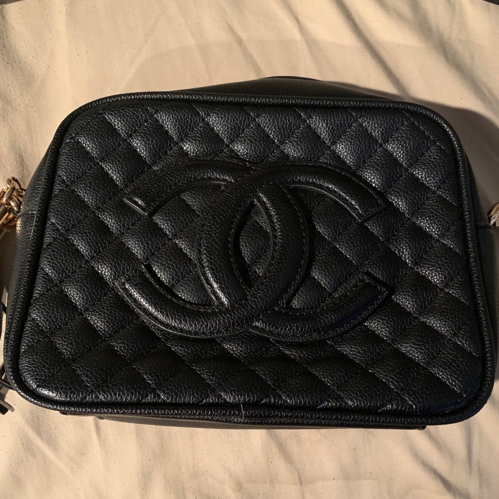 Chanel logo DUPE crossbody bag